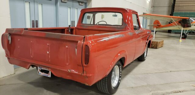 1961 ford f100 pickup unibody (survivor)