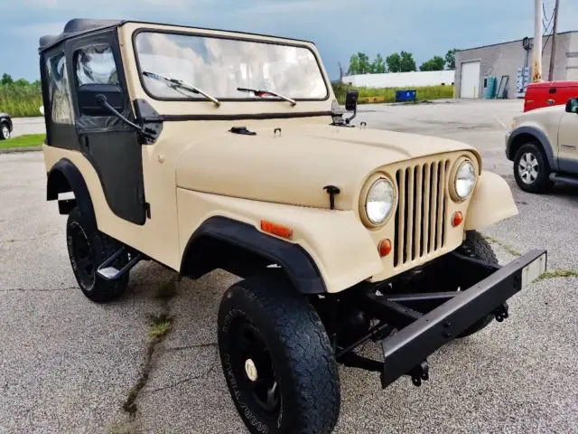 1964 jeep cj5 soft top - new offenhauser engine - 99% restored - like wrangler
