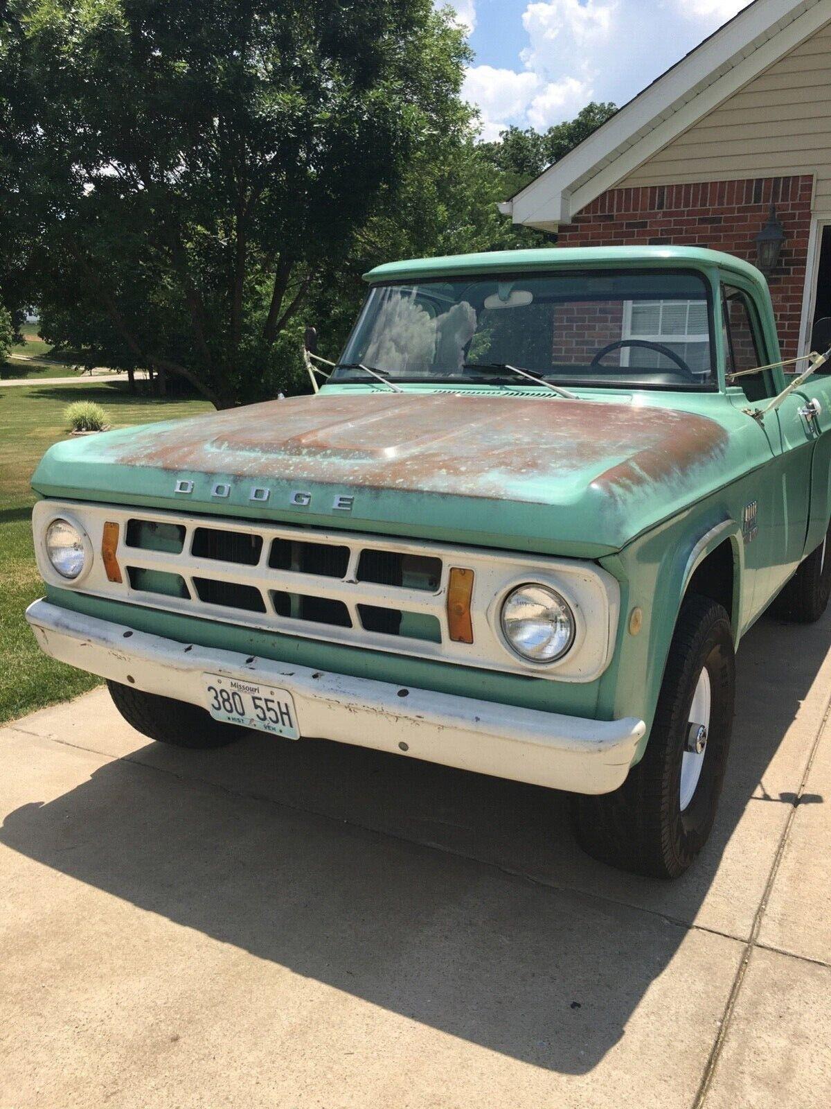 1969 dodge power wagon sweptline wagon 383 ci