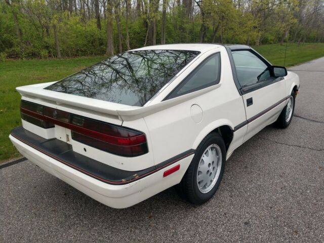 1987 dodge daytona pacifica 2.2 turbo t-top manual 100% survivor no reserve!