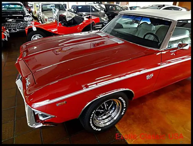 1969 chevrolet chevelle ss 396 convertible clone