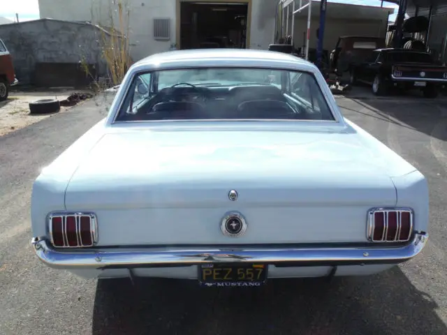 1965 mustang 289 v8 c code california car, rust free, black and yellow plates !!