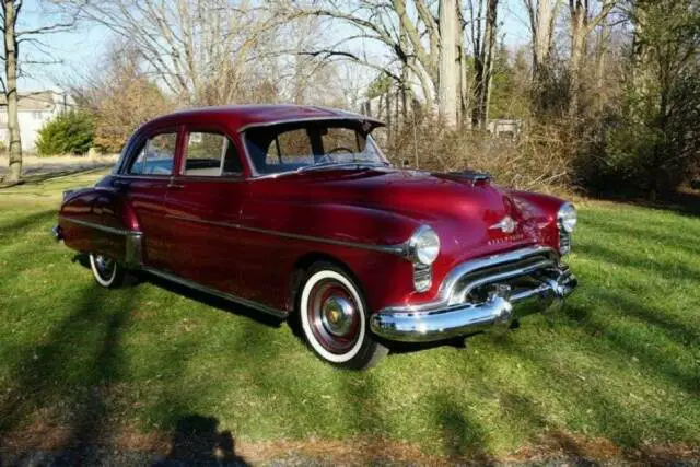 1950 oldsmobile dynamic 88 sedan - runs, drives, turns heads!