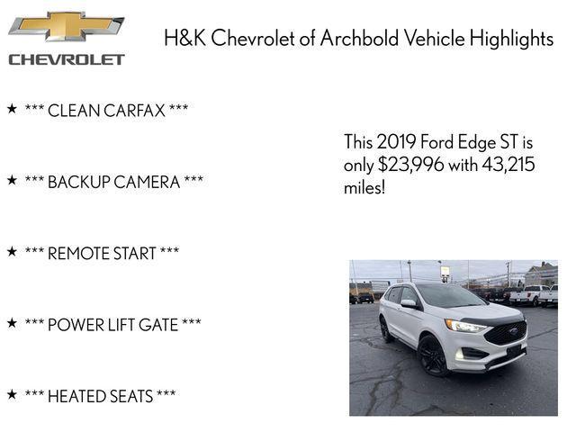 2019 ford edge st
