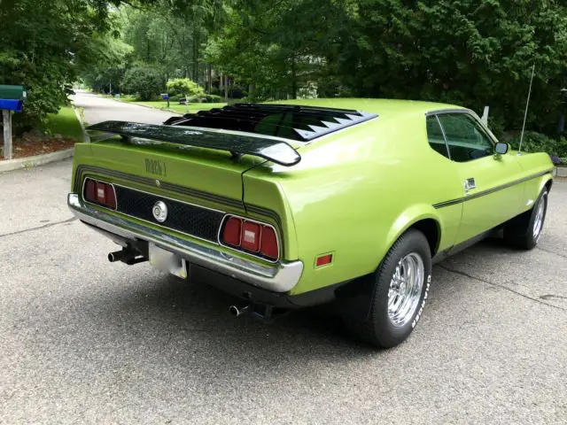 72 ford mustang mach 1 351ci ac car runs perfect! looks great! no reserve!