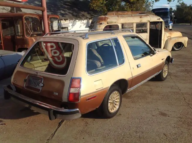 1979 amc pacer wagon limited factory v8 304 power rare barn find gremlin patina