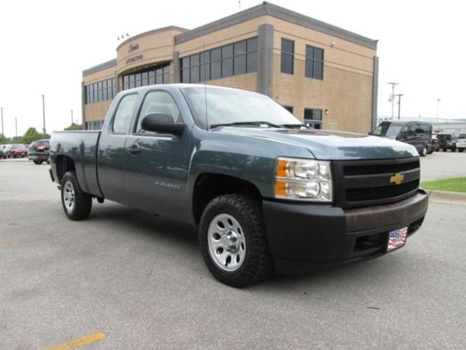 2011 chevrolet silverado 1500 work truck 4x4 work truck 4dr extended cab 6.5 ft. sb for sale in fayetteville, arkansas