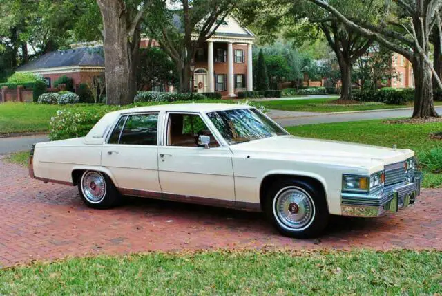 1979 cadillac fleetwood brougham, owned by paul harvey, 43,300 original miles
