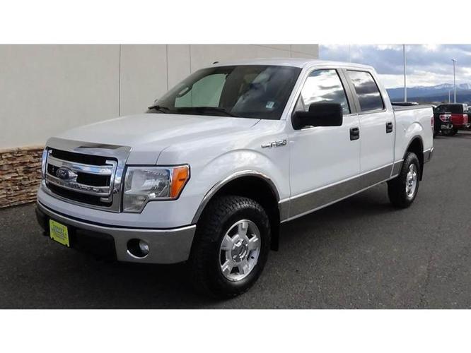2013 ford f-150 xl 4x4 xl 4dr supercrew styleside 5.5 ft. sb for sale in butte, montana
