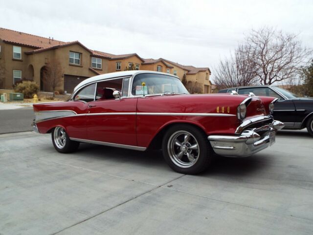 1957 bel air two-door hard top