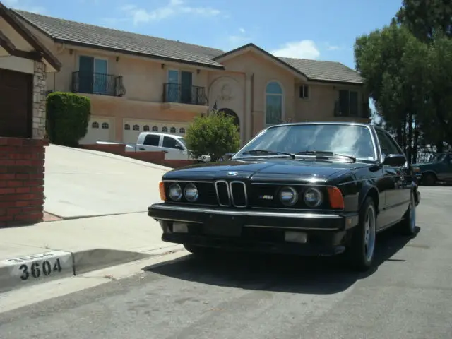 1987 bmw m6 rust free 2nd owner vehicle