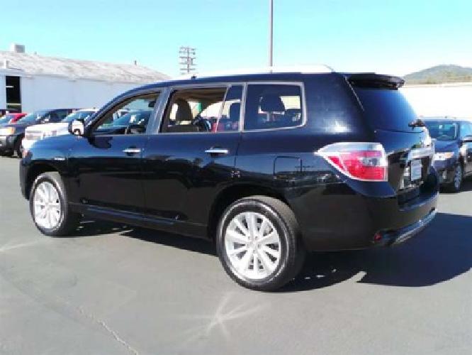 2010 toyota highlander hybrid limited w/3rd row in san rafael, ca