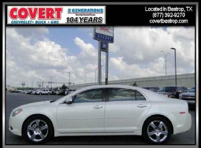 2012 chevrolet malibu lt w/3lt in bastrop, tx