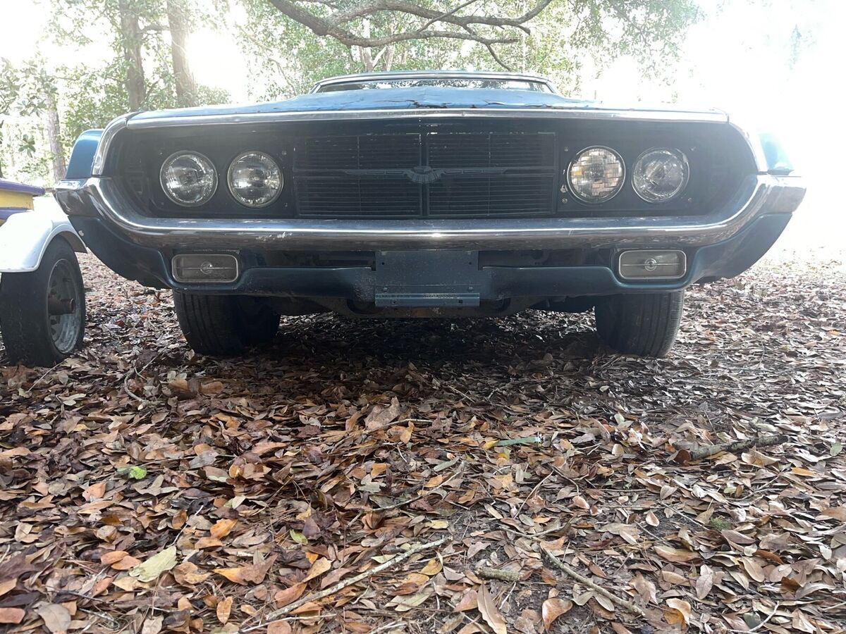 1969 ford thunderbird blue