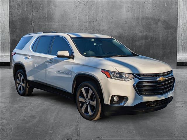 2018 chevrolet traverse lt leather