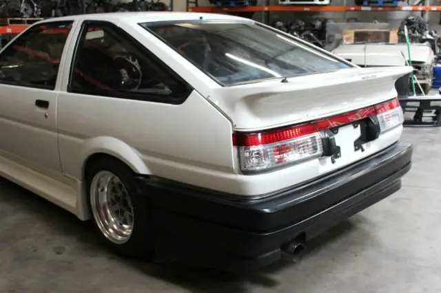 jdm ae86 toyota levin hatchback supercharged 4agze rhd 1985 trueno 4age import