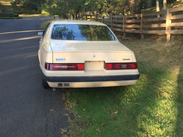 1983 ford thunderbird mercury cougar mustang capri