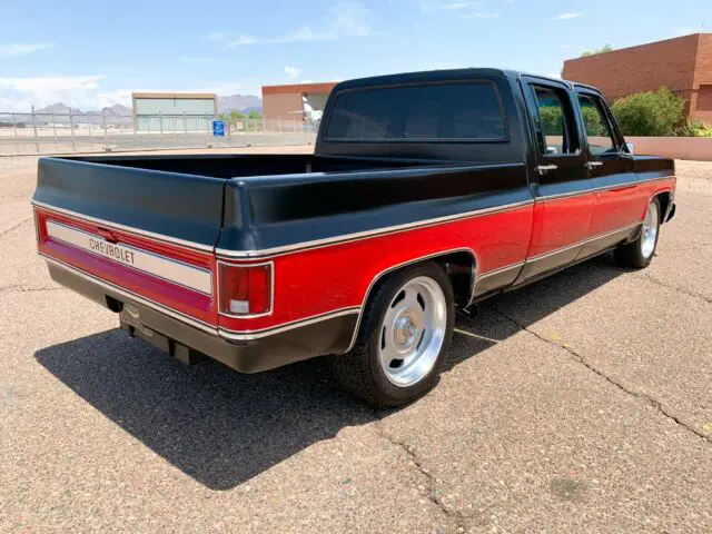 1980 chevrolet crew cab custom - 5.3l fi vortec v8 - custom wheels - must see!!