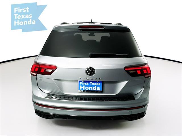 2023 volkswagen tiguan 2.0t se r-line black