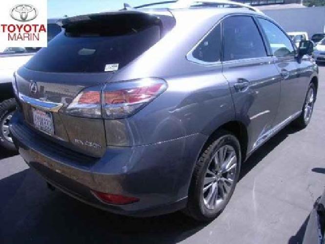 2013 lexus rx 450h hybrid..one owner in san rafael, ca