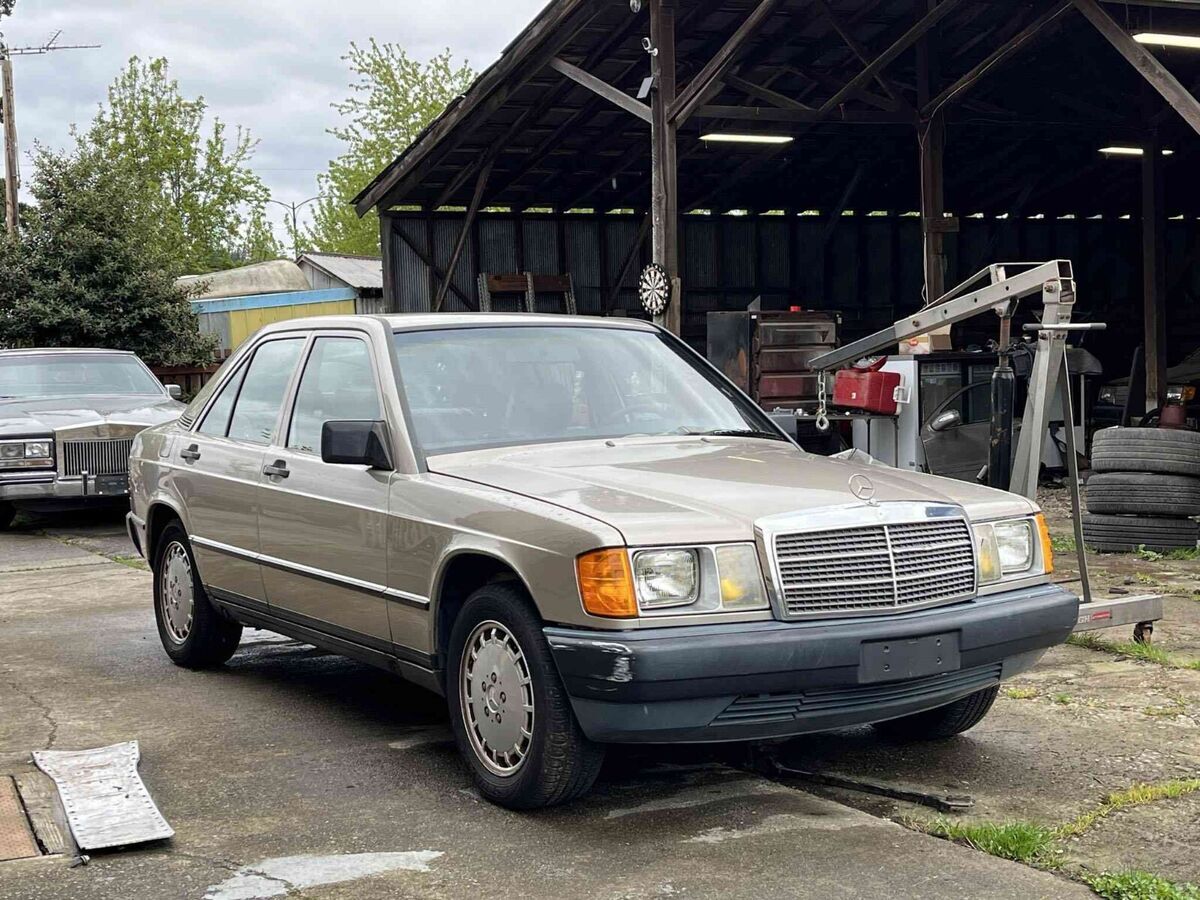 1986 mercedes-benz 190e sedan brown e 2.3