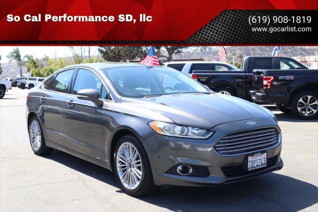2016 ford fusion se