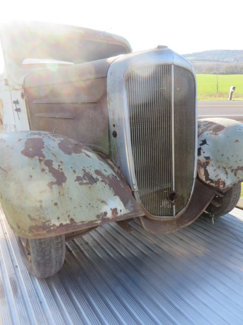 vintage original 1936 chevrolet 1/2 ton pick up truck from wyoming