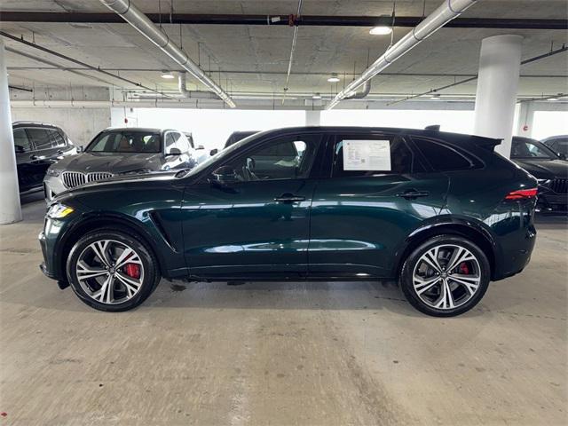2022 jaguar f-pace svr p550 awd automatic