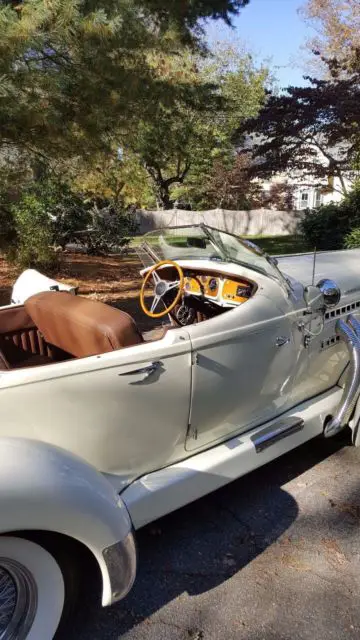 1936 auburn speedster by elegant motors constructed in 1986