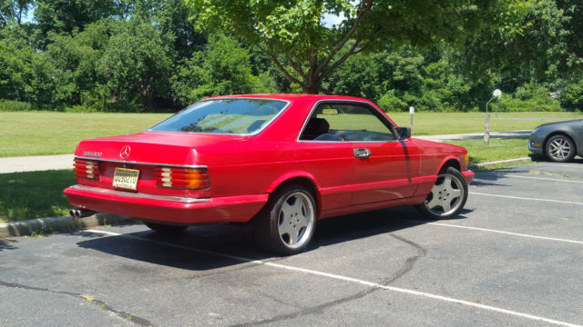 1986 mercedes benz 560sec (s-class coupe)