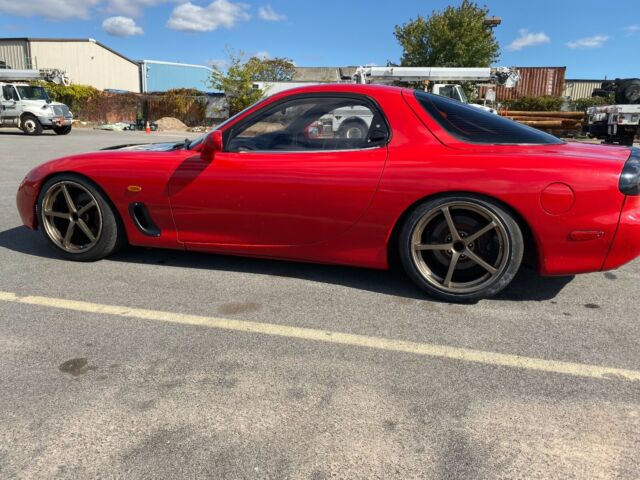 1992 mazda efini rx-7 fd3s 13b 5 speed manual rotary red jdm rhd fd turbo modded