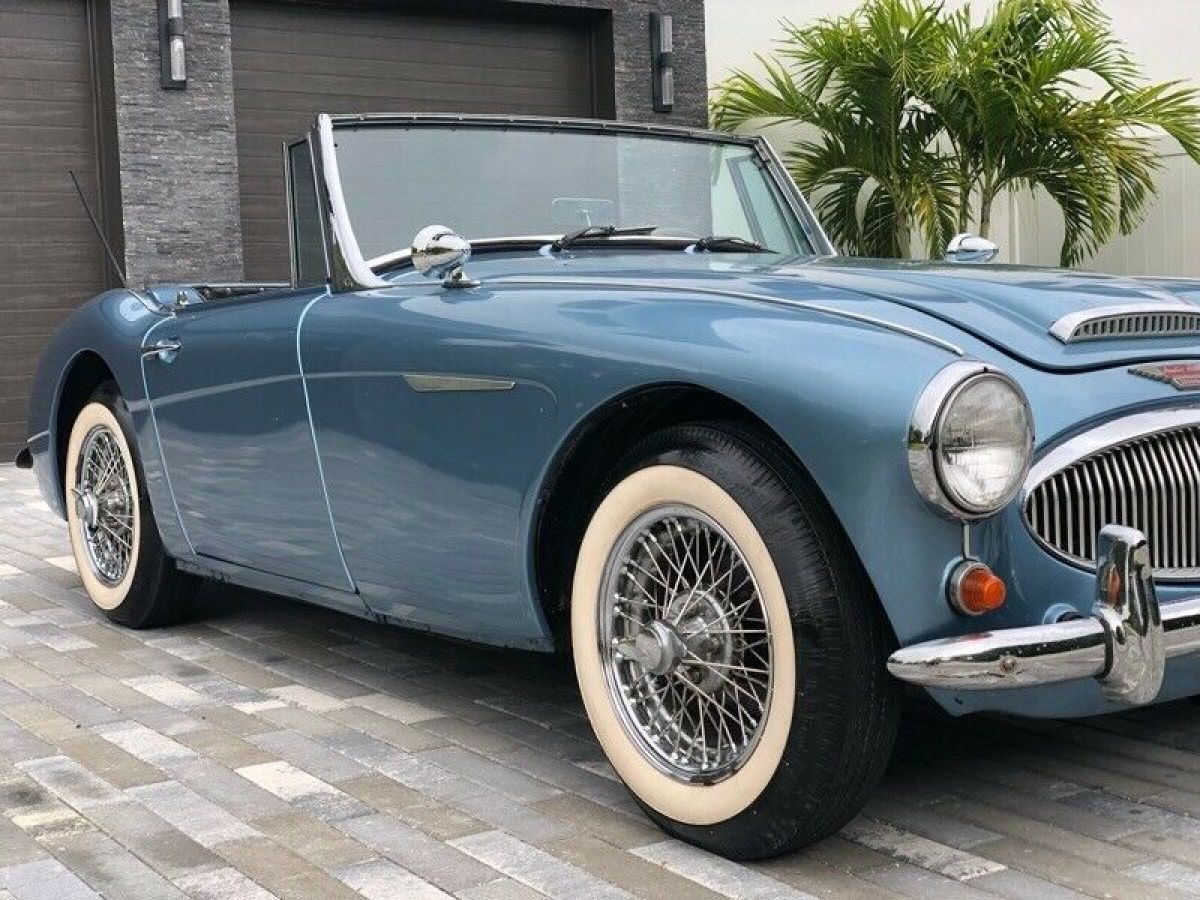 1967 austin-healey 3000 mk iii 29454 miles blue select 4 speed