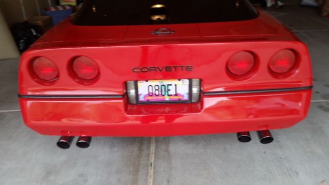 very low mileage corvette