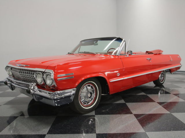 #'s matching 409ci 340hp, fully restored car, super clean inside & out, must see