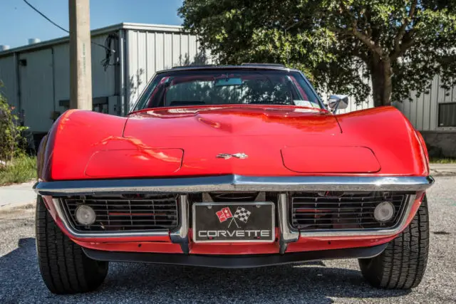 1968 chevrolet corvette,4 spd,l79 327-350 hpair,all numbers match,red,unmolested