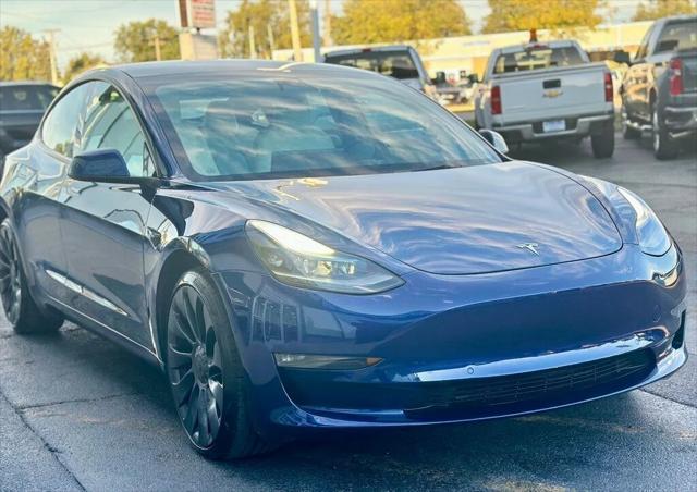2022 tesla model 3 performance