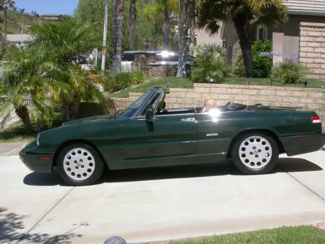 1992 alfa romeo spider veloce california