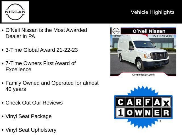 2020 nissan nv cargo nv2500 hd s v6