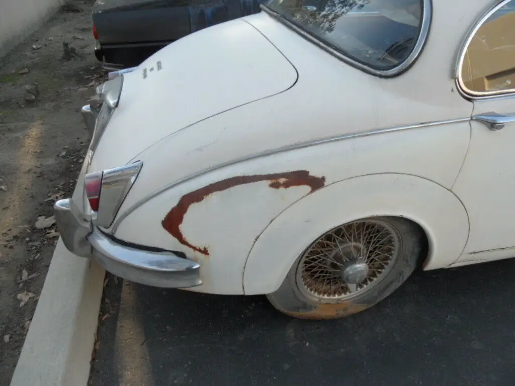 1962 jaguar mk 2 barn find california car runs xlint zero rust no reserve !!!