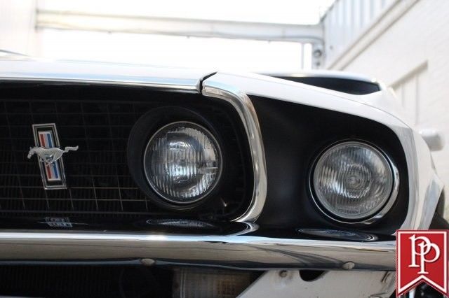1969 ford mustang coupe 1528 miles white