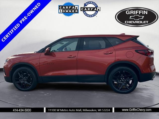 2022 chevrolet blazer 2lt