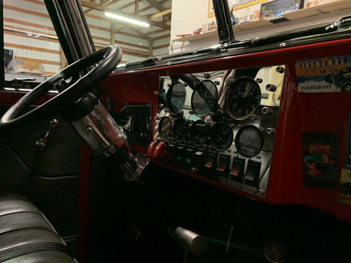 1957 willys pickup military and veteran tribute vehicle