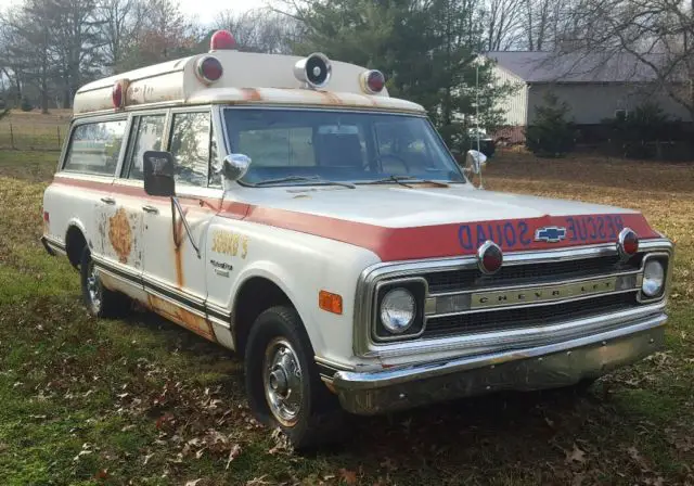 1969 chevrolet c10 suburban ambulance