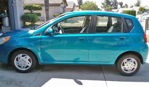2009 chevrolet aveo in california by owner