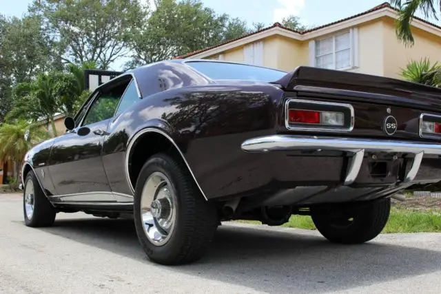 chevrolet camaro ss 1967 frame off restored,blue printed& bored engine stunning