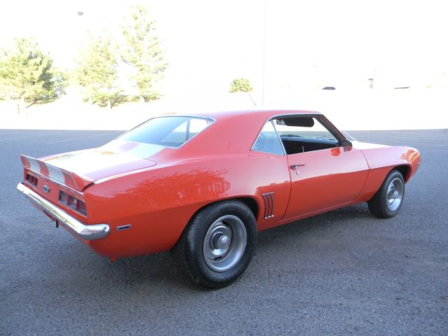 no reserve!!!! 1969 camaro v8/auto hugger orange 67 68 69 70
