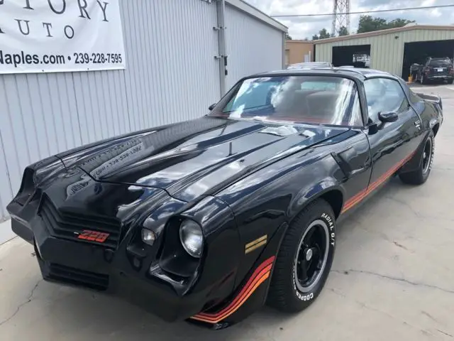 1980 chevrolet camaro 1 black 350 automatic