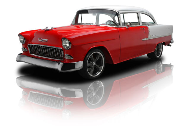 frame off built bel air 396/425 hp v8 700r4 4 speed ford 9" 3.73 pb ps a/c