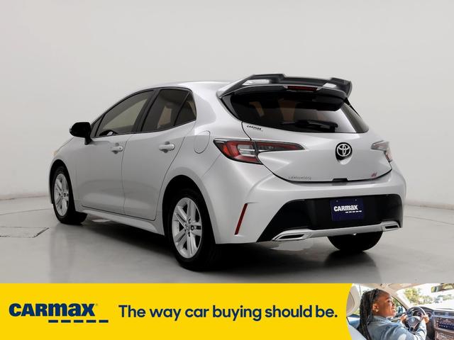 2019 toyota corolla hatchback se