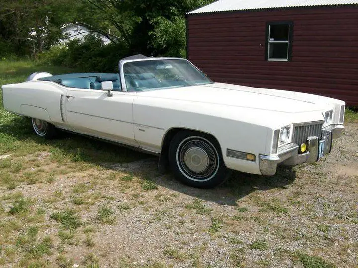 1971 cadillac eldorado base convertible 2-door 8.2l